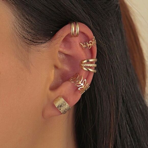 5 Piece Ear Cuff Set - Picture 1 of 3